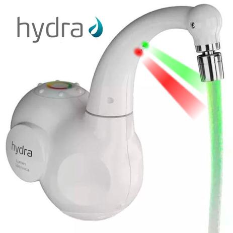 Torneira Eletrônica Lumen Branca 5500w 220v - HYDRA Menor preço em Torneira Eletrônica Lumen Branca 5500w 220v - HYDRA