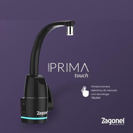 Torneira Eletronica Prima BLACK 5.500WX220V Zagonel Menor preço em Torneira Eletronica Prima BLACK 5.500WX220V Zagonel