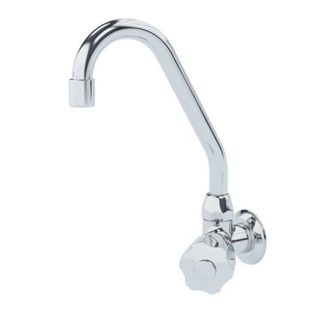 Torneira Fani Prata de Parede para Cozinha Bica Móvel e Volante ABS é ruim? Torneira Fani Prata de Parede para Cozinha Bica Móvel e Volante ABS é boa?