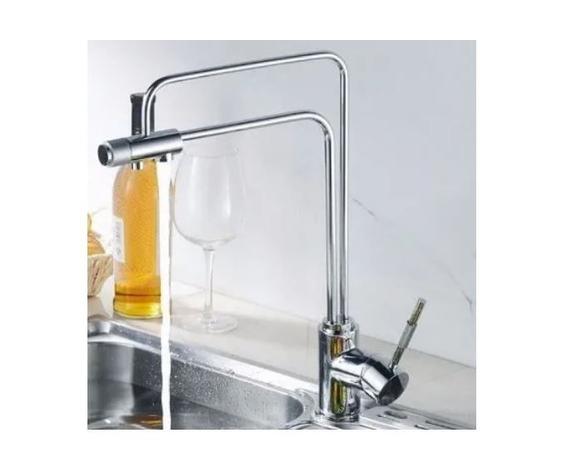 Torneira Filtro Cozinha Monocomando Luxo (com Saída P/ Água) - Sollux Menor preço em Torneira Filtro Cozinha Monocomando Luxo (com Saída P/ Água) - Sollux