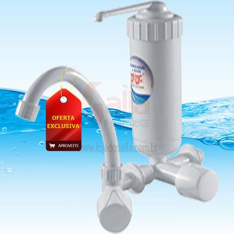 Torneira Filtro Pvc C/Bica Móvel Pratico Branco 2886 Herc Menor preço em Torneira Filtro Pvc C/Bica Móvel Pratico Branco 2886 Herc