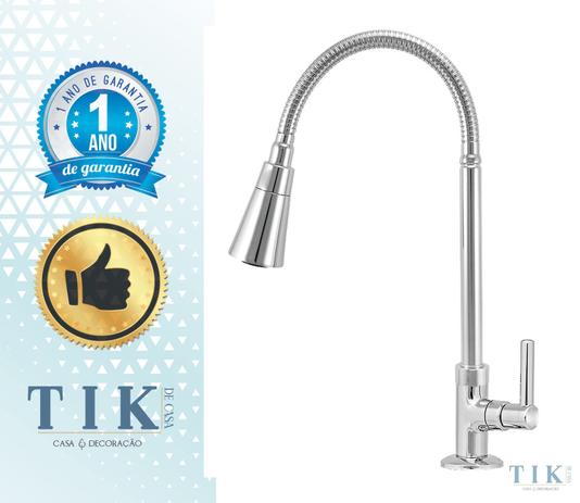 Torneira Gourmet Bancada Cone Cônica Metal - Tik de Casa é boa?