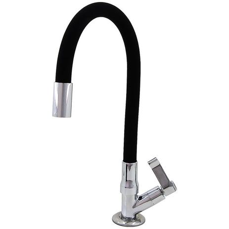 Torneira Gourmet Flexível Preta Cozinha Bancada Mesa - Horus Metais Menor preço em Torneira Gourmet Flexível Preta Cozinha Bancada Mesa - Horus Metais