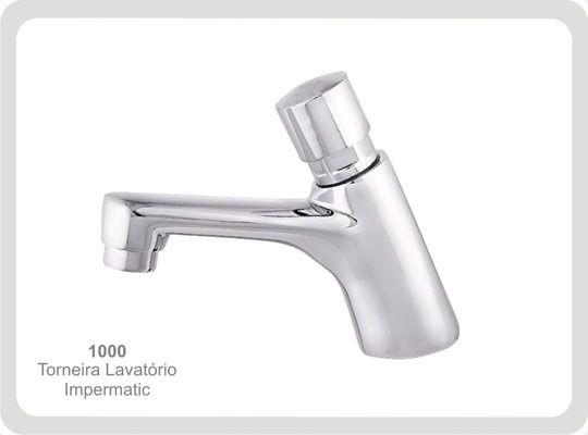 Torneira Lavatório de Mesa Fechamento Automático Cr Imperatriz Menor preço em Torneira Lavatório de Mesa Fechamento Automático Cr Imperatriz