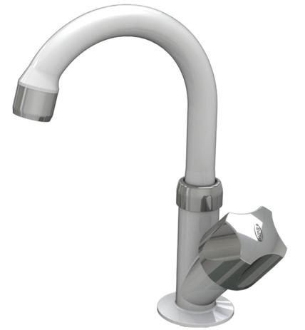 Torneira Lavatório Mesa Bica Móvel Búzios Luxo Branco / Cr - Durín é boa?