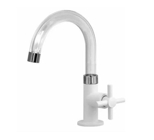 Torneira Lavatório Mesa Branca E Transparente Fienza 1170309 Víqua é boa?