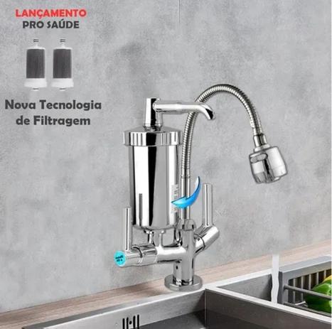 Torneira Metal Inox Filtro Gourmet Pia Mesa Cozinha Bancada - Metais E Cia é boa?