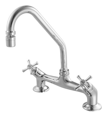 Torneira misturador Cozinha Balcao 3006 C 24 1/4V Aa acabamento cromado Meber Metais Menor preço em Torneira misturador Cozinha Balcao 3006 C 24 1/4V Aa acabamento cromado Meber Metais