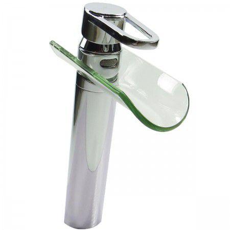 Torneira Misturador Monocomando Cascata waterfall Calha Alta GlobalHome - GH006 - Global mix Menor preço em Torneira Misturador Monocomando Cascata waterfall Calha Alta GlobalHome - GH006 - Global mix