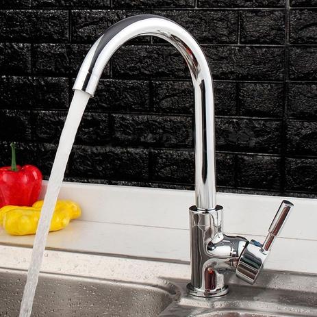 Torneira Misturador Monocomando Cozinha Bica Alta Italy - Premierdecor Menor preço em Torneira Misturador Monocomando Cozinha Bica Alta Italy - Premierdecor