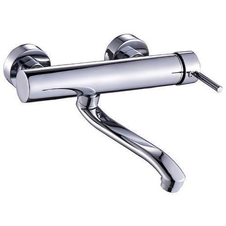 Torneira Misturador Monocomando de Parede Com Bica Móvel - Scher Menor preço em Torneira Misturador Monocomando de Parede Com Bica Móvel - Scher