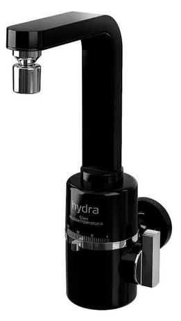 Torneira Multitemperatura Slim 4T 5500W Parede Preta 127V - Hydra é ruim? Torneira Multitemperatura Slim 4T 5500W Parede Preta 127V - Hydra é boa?
