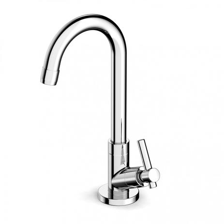 Torneira para Banheiro de Mesa Bica Alta Life Plus Celite Cromado é boa?