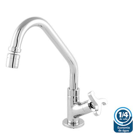 Torneira Para Cozinha 1/4 De Volta De Mesa / Bancada Bica Móvel C38 Em Metal Linha Robust - Lg metais é boa?