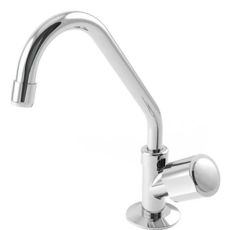 Torneira para Cozinha 1169 Metal Cromado C-40 Bica Móvel Bancada LP é boa?