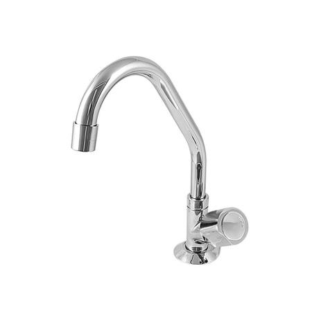 Torneira para Cozinha de Mesa Bica Alta Mônaco Cromada - Esteves Menor preço em Torneira para Cozinha de Mesa Bica Alta Mônaco Cromada - Esteves