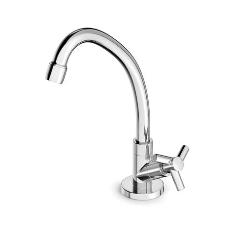 Torneira para Cozinha de Mesa Celite One Celite Cromado Menor preço em Torneira para Cozinha de Mesa Celite One Celite Cromado