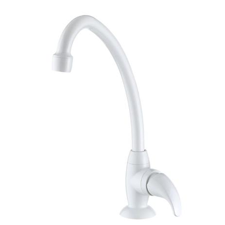 Torneira para Cozinha de Mesa Fortti Branco - 1167 F56 - Lorenzetti Menor preço em Torneira para Cozinha de Mesa Fortti Branco - 1167 F56 - Lorenzetti