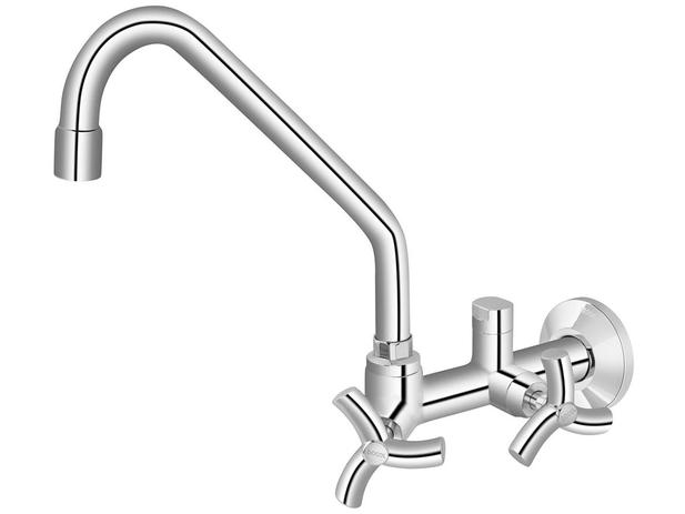 Torneira para Cozinha de Parede Docol - Primor com Saída para Filtro Menor preço em Torneira para Cozinha de Parede Docol - Primor com Saída para Filtro