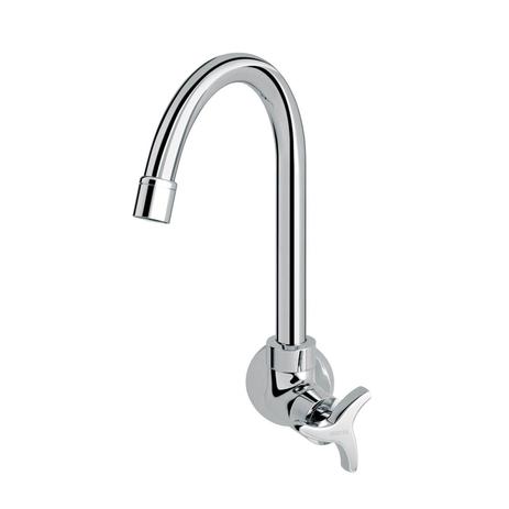 Torneira para Cozinha de Parede Docol Trio 1/2 e 3/4 Chrome Menor preço em Torneira para Cozinha de Parede Docol Trio 1/2 e 3/4 Chrome