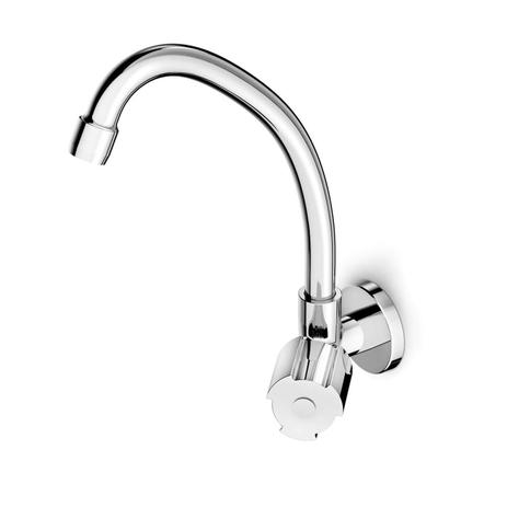 Torneira para Cozinha de Parede Smart Celite Cromado Menor preço em Torneira para Cozinha de Parede Smart Celite Cromado