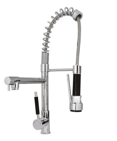 Torneira para Cozinha Gourmet Dupla de Mesa - Cromado - Brassco é boa?