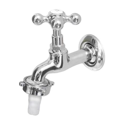 Torneira para Jardim 1130 com Bico 1/2" ou 3/4" Metal Cromado C-33 LP Menor preço em Torneira para Jardim 1130 com Bico 1/2" ou 3/4" Metal Cromado C-33 LP
