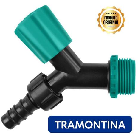 Torneira para Jardim em Polipropileno Preto - Tramontina Menor preço em Torneira para Jardim em Polipropileno Preto - Tramontina