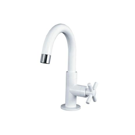 Torneira para Lavatório de Mesa Bica Alta Fienza Branca - Viqua é boa?