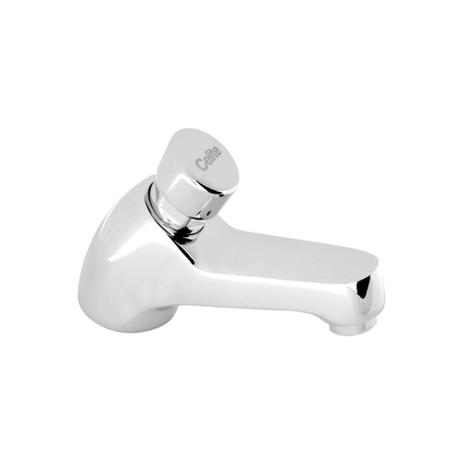 Torneira para Lavatório de Mesa Bica Baixa Fechamento Automático Eco Cromada - Celite Menor preço em Torneira para Lavatório de Mesa Bica Baixa Fechamento Automático Eco Cromada - Celite