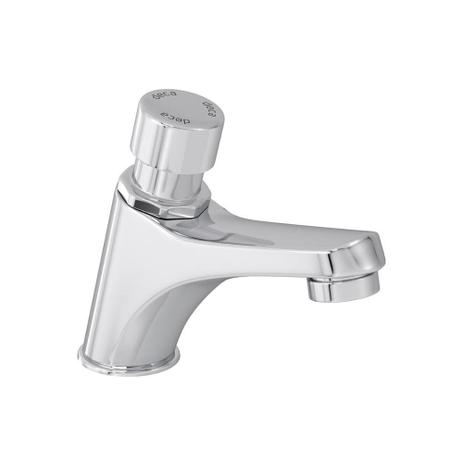 Torneira para Lavatório de Mesa com Fechamento Automático Decamatic Eco Cromada Menor preço em Torneira para Lavatório de Mesa com Fechamento Automático Decamatic Eco Cromada
