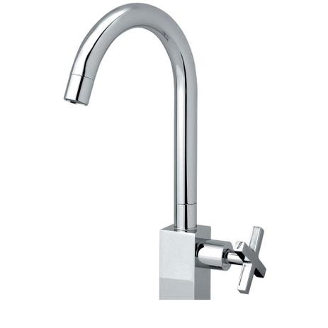 Torneira para lavatório New Quadra 1196 C85 cromada Perflex Menor preço em Torneira para lavatório New Quadra 1196 C85 cromada Perflex