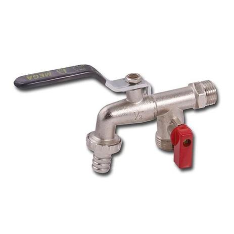 Torneira Para Tanque Com Saída Para Maquina de Lavar E Mangueira Metal - Mega Menor preço em Torneira Para Tanque Com Saída Para Maquina de Lavar E Mangueira Metal - Mega