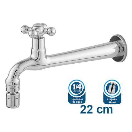 Torneira Para Tanque Longa 22 Centímetros 1/4 de Volta com Bico Móvel em Metal Acabamento C - Lg Metais é boa?
