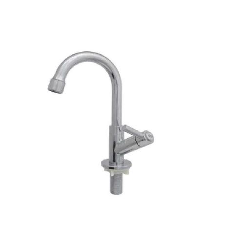 Torneira Plástica para Lavatório de Mesa com Bica Alta 4010 C34 Cromada Super Metais Menor preço em Torneira Plástica para Lavatório de Mesa com Bica Alta 4010 C34 Cromada Super Metais