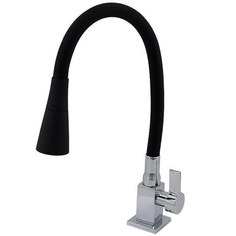 Torneira Quadrada Cozinha Gourmet Flexível Duplo Jato Cone Preta Mesa - Horus Metais Menor preço em Torneira Quadrada Cozinha Gourmet Flexível Duplo Jato Cone Preta Mesa - Horus Metais