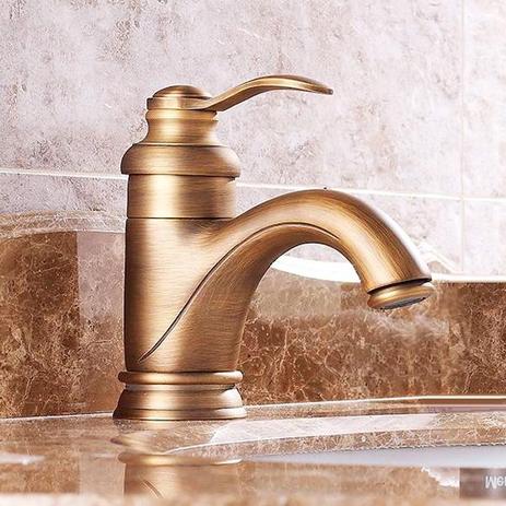 Torneira Retrô Misturador Monocomando Vintage Colonial Provençal Banheiro/Lavabo Anelise - Premierdecor é ruim? Torneira Retrô Misturador Monocomando Vintage Colonial Provençal Banheiro/Lavabo Anelise - Premierdecor é boa?