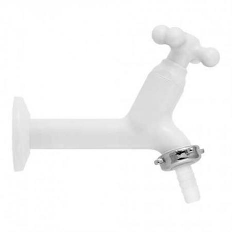 Torneira Viqua Tanque 15cm c/bico Bca Marujá Menor preço em Torneira Viqua Tanque 15cm c/bico Bca Marujá