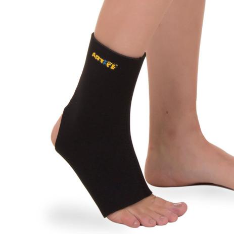 Tornozeleira Ortopedica Longa Em Neoprene Bilateral Preto - Artipé Menor preço em Tornozeleira Ortopedica Longa Em Neoprene Bilateral Preto - Artipé