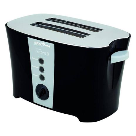 Torradeira Britânia Tostapane PR, 2 Torradas, 7 Niveis de Tostagem, Preto - 220V Menor preço em Torradeira Britânia Tostapane PR, 2 Torradas, 7 Niveis de Tostagem, Preto - 220V