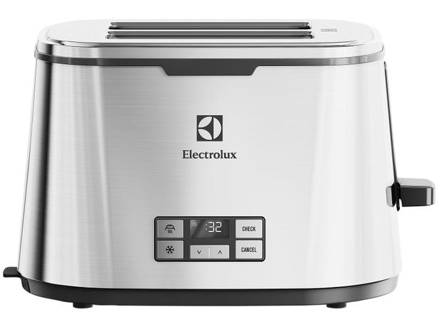 Torradeira Electrolux Inox Expressionist - Collection TOP50 Digital 7 Níveis de Tostagem