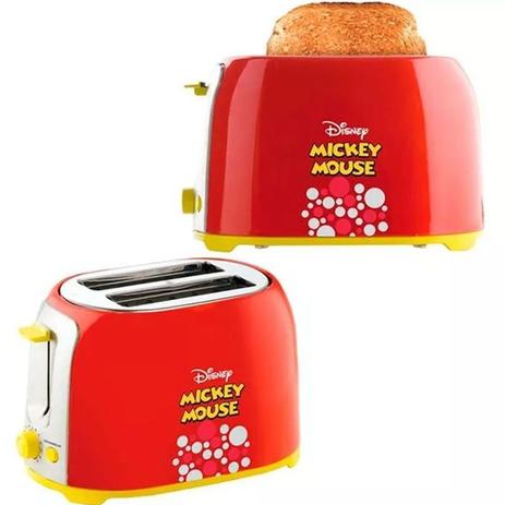 Torradeira Mallory Disney Mickey Mouse - 6 Níveis Tostagem Menor preço em Torradeira Mallory Disney Mickey Mouse - 6 Níveis Tostagem