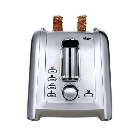 Torradeira Oster Gourmet DFL2 Prata Menor preço em Torradeira Oster Gourmet DFL2 Prata