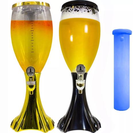 Torre Chopp Iluminada Led Chopeira A Gelo Cerveja Gelada - Lorben Menor preço em Torre Chopp Iluminada Led Chopeira A Gelo Cerveja Gelada - Lorben