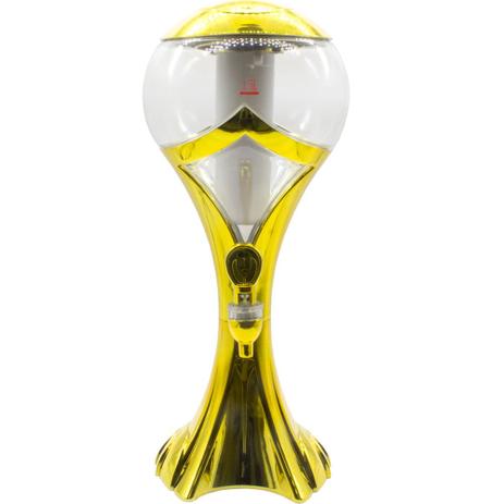 Torre de Chopp 2,5 Litros Dourada com Iluminação LED Lorben GT147 Menor preço em Torre de Chopp 2,5 Litros Dourada com Iluminação LED Lorben GT147