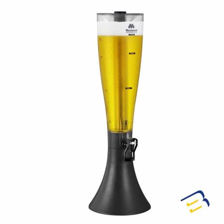 Torre de chopp 3,5l PRETO - MARCHESONI Menor preço em Torre de chopp 3,5l PRETO - MARCHESONI