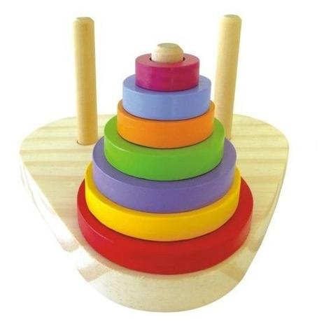 Torre de Hanoi - Um Jogo Educativo e Pedagógico - Newart Menor preço em Torre de Hanoi - Um Jogo Educativo e Pedagógico - Newart