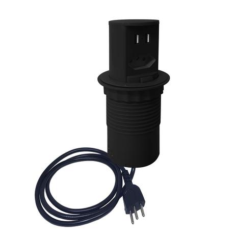 Torre De Tomadas Mini Totem Manual QTMov Pop 1 Tomada + 2 USB Menor preço em Torre De Tomadas Mini Totem Manual QTMov Pop 1 Tomada + 2 USB