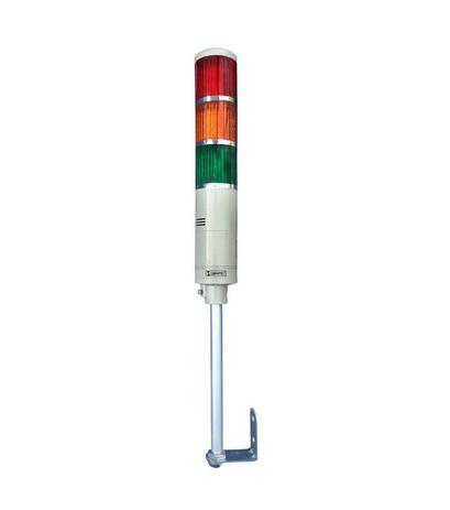 Torre Luminosa LTA2053W 24Vcc Lâmpada com 3 Cores Intermitente - Sibratec Menor preço em Torre Luminosa LTA2053W 24Vcc Lâmpada com 3 Cores Intermitente - Sibratec