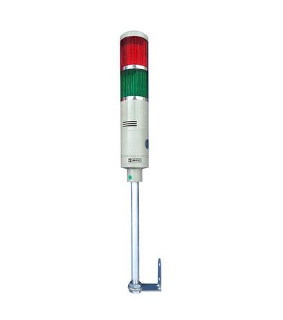 Torre Luminosa LTA5052W 24Vcc LED com 2 Cores Intermitente - Lukma Menor preço em Torre Luminosa LTA5052W 24Vcc LED com 2 Cores Intermitente - Lukma
